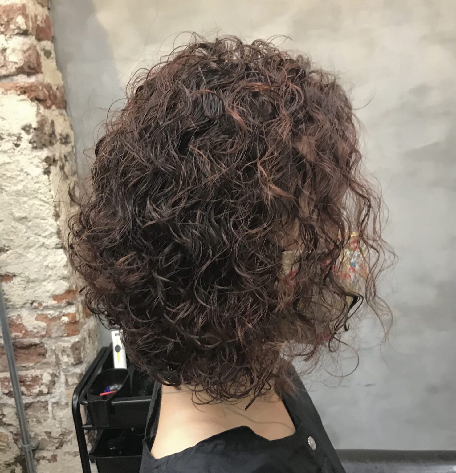 パーマ施術工程 Japanese Hairdresser TAKA in London