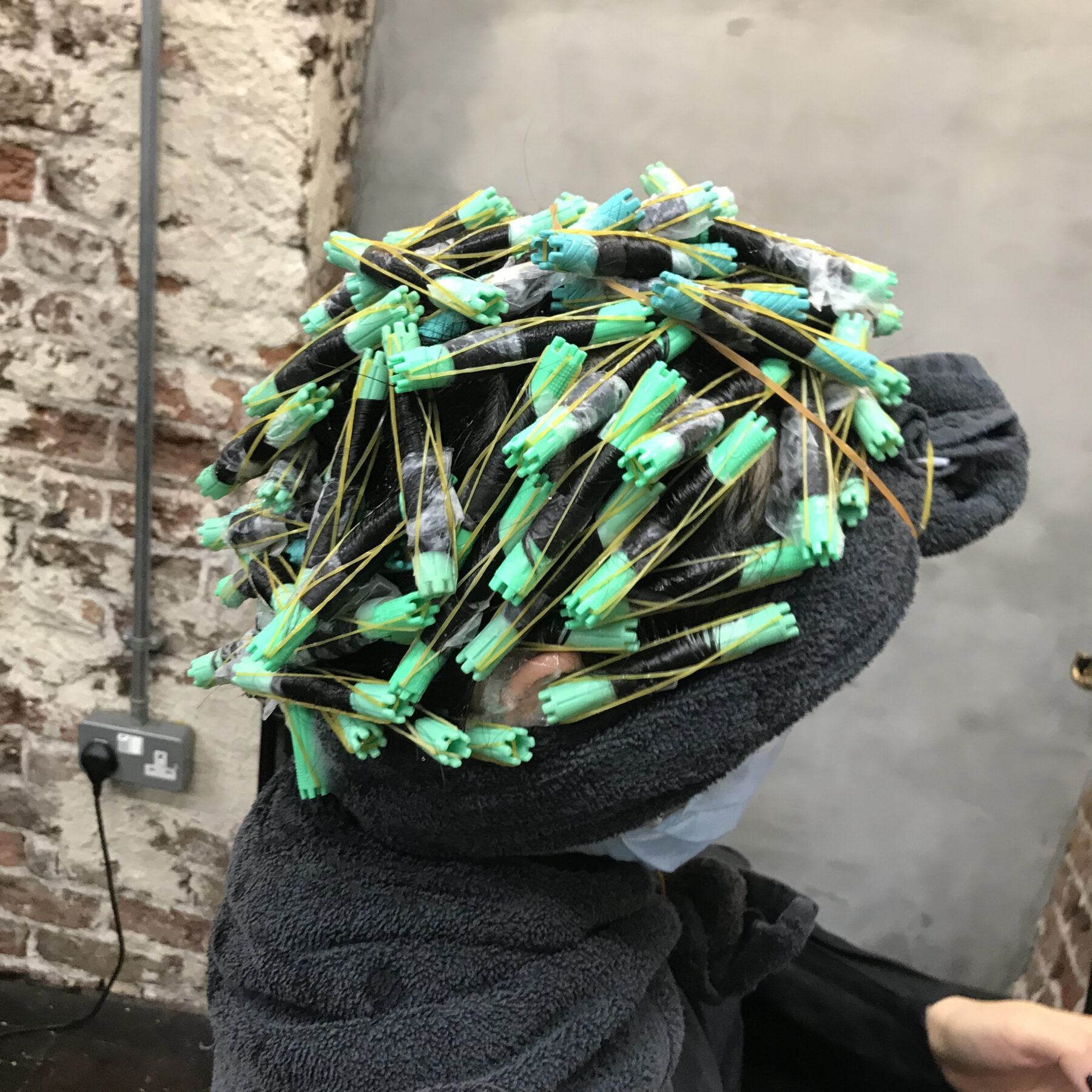 Perm process Hairdresser Taka in Kogoshima Japan 鹿児島 Hairdresser